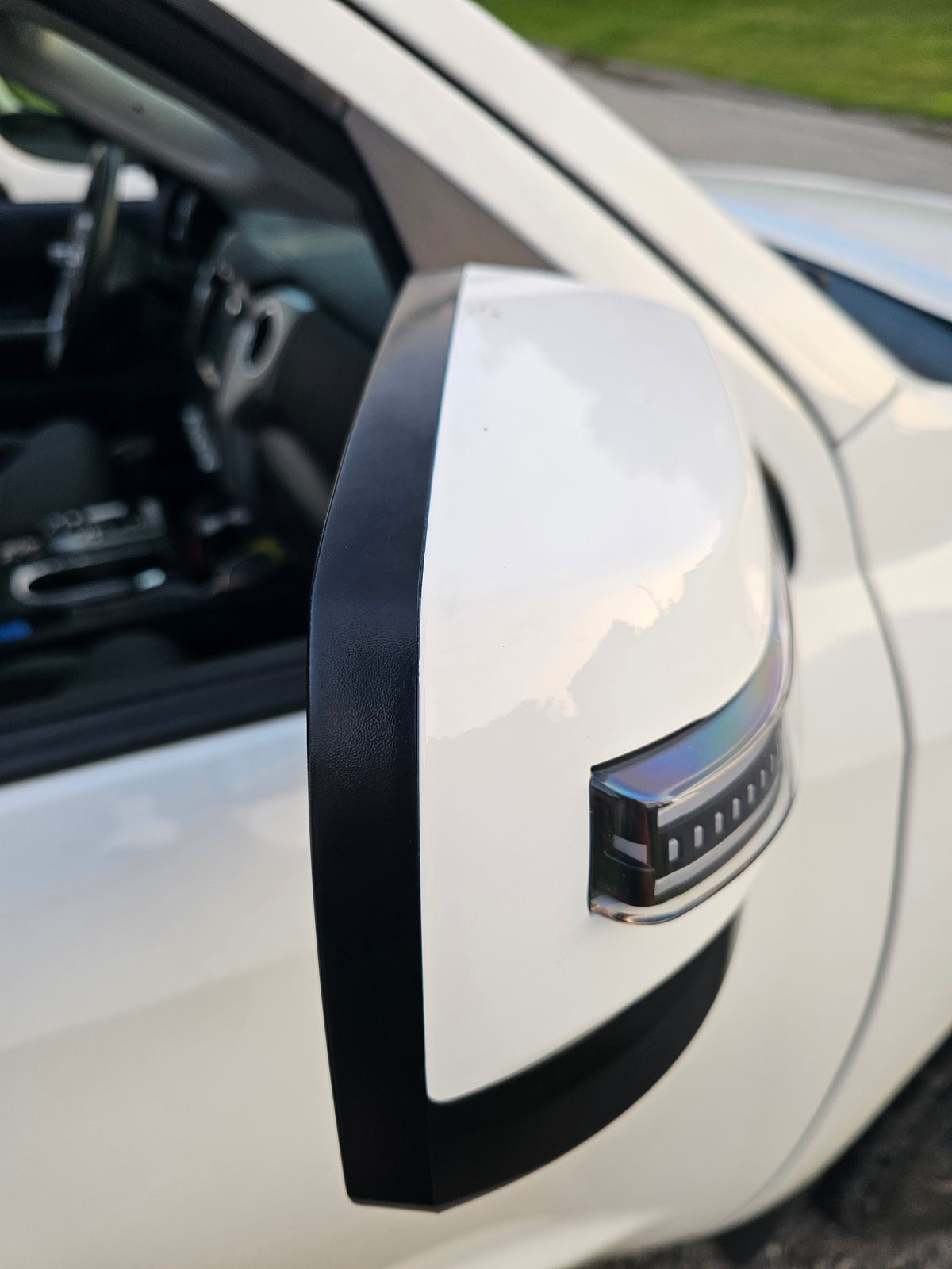 Toyota Tundra 2014-2021 Color Matched LED Mirror Caps - Paint On Demand