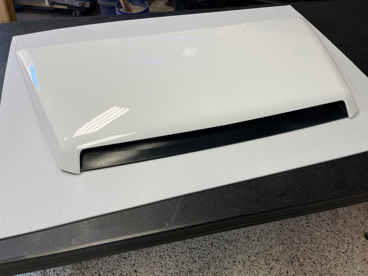 Toyota Tundra Hood Scoop - Super White 040 - 2014-2021