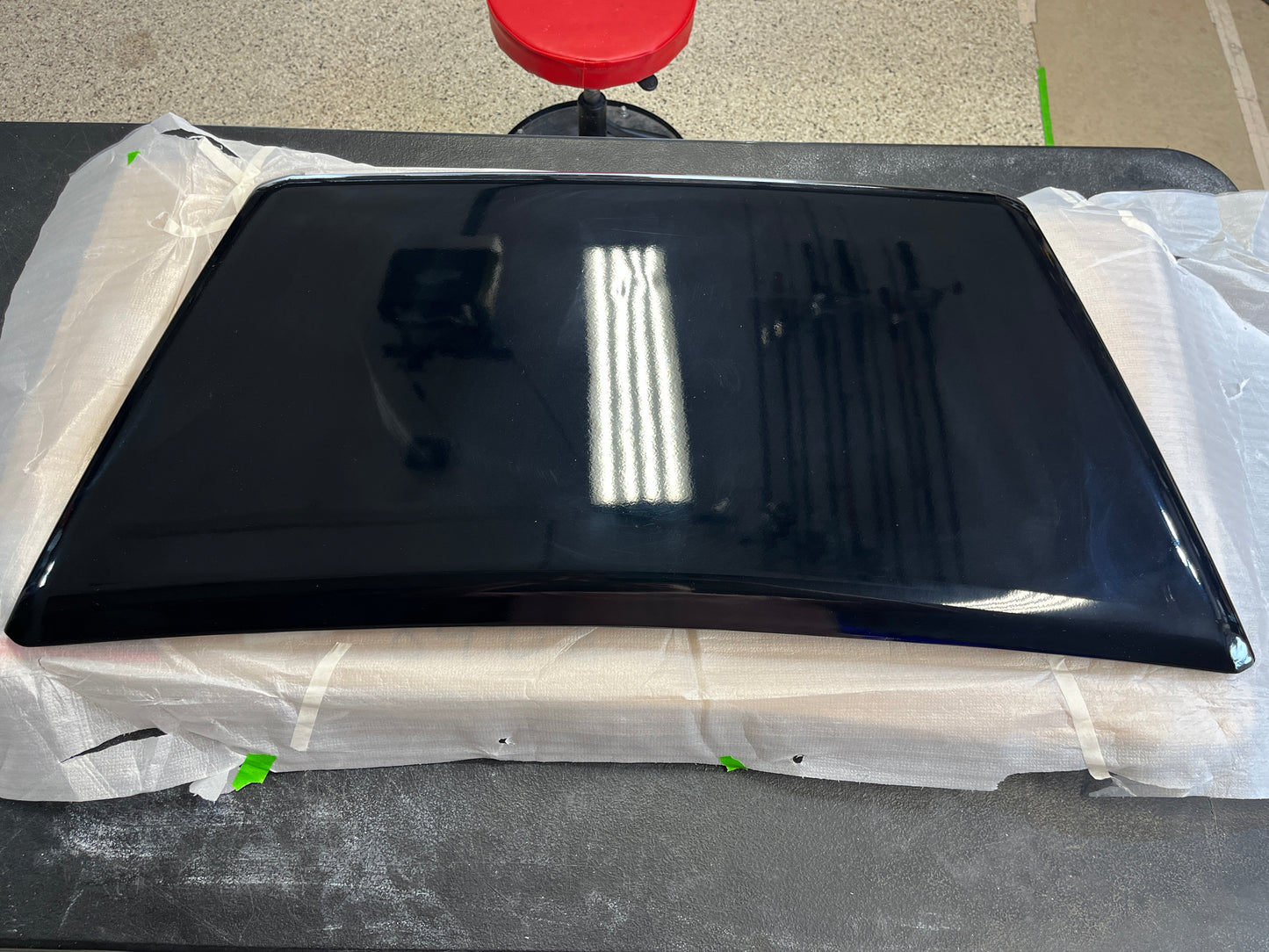 Toyota Tundra Hood Scoop - Midnight Black 218 Blemish - 2014-2021