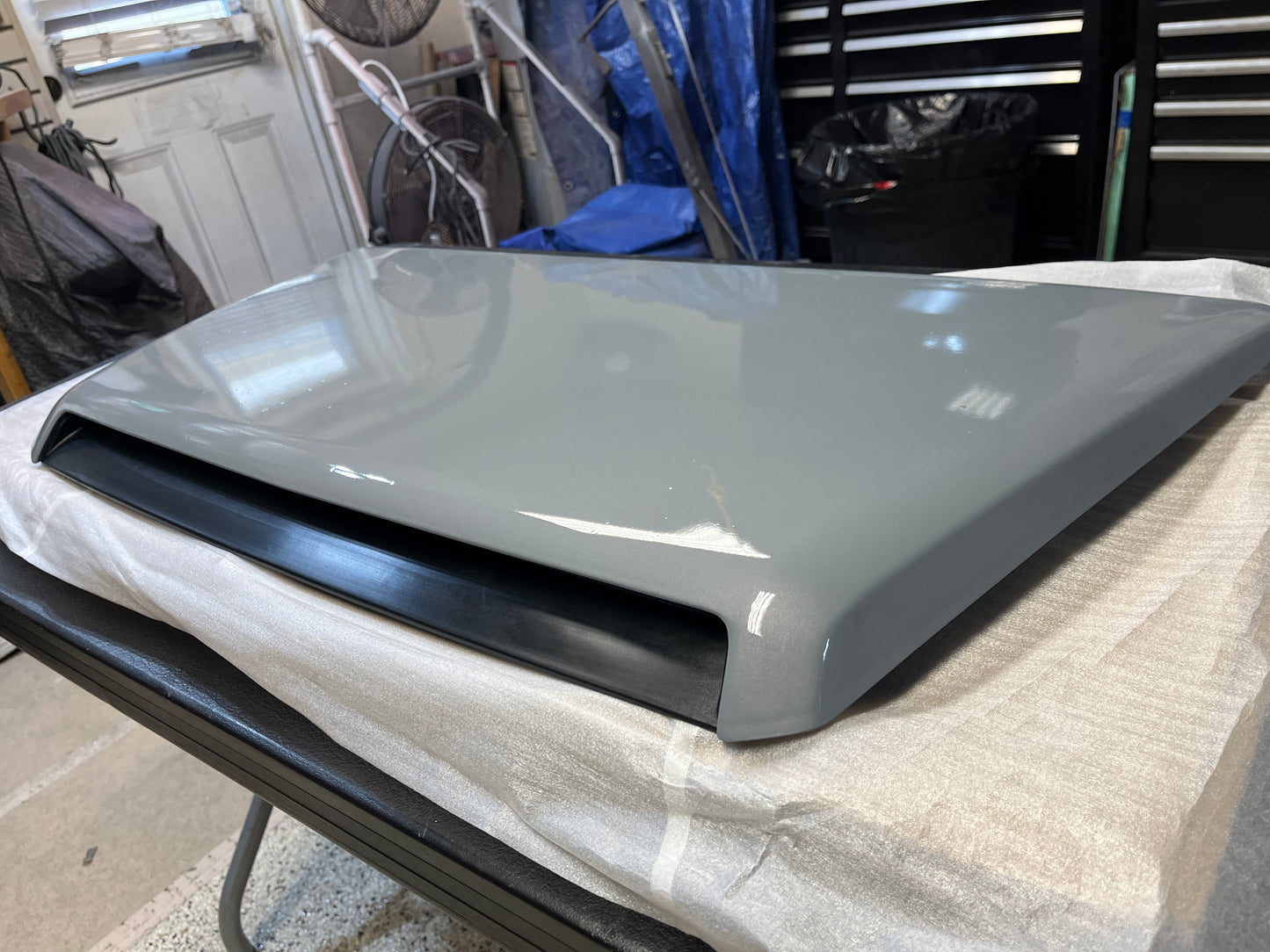 Toyota Tundra Hood Scoop - Cement 1H5 Blemish - 2014-2021