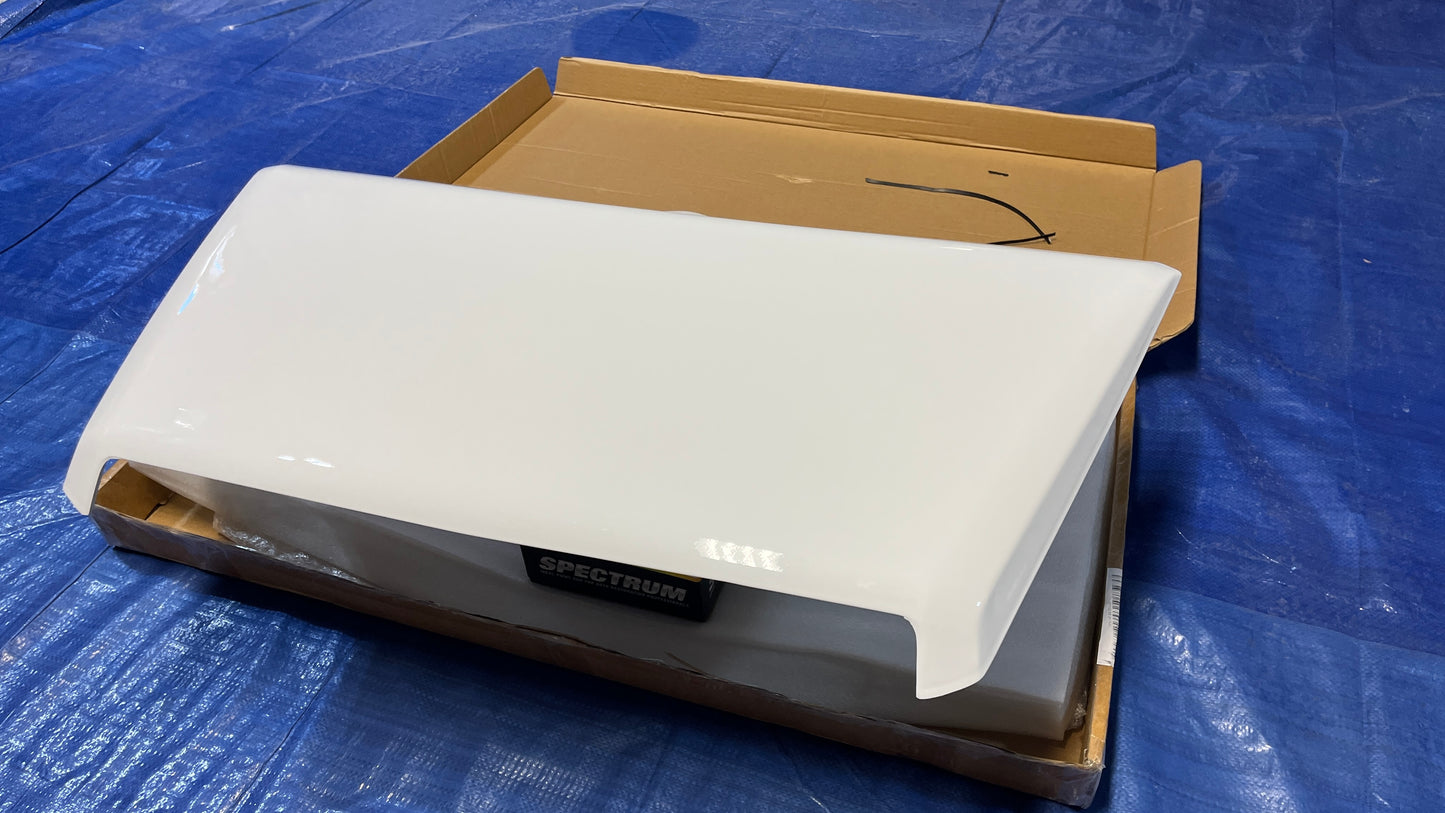 Toyota Tundra Super White Hood Scoop