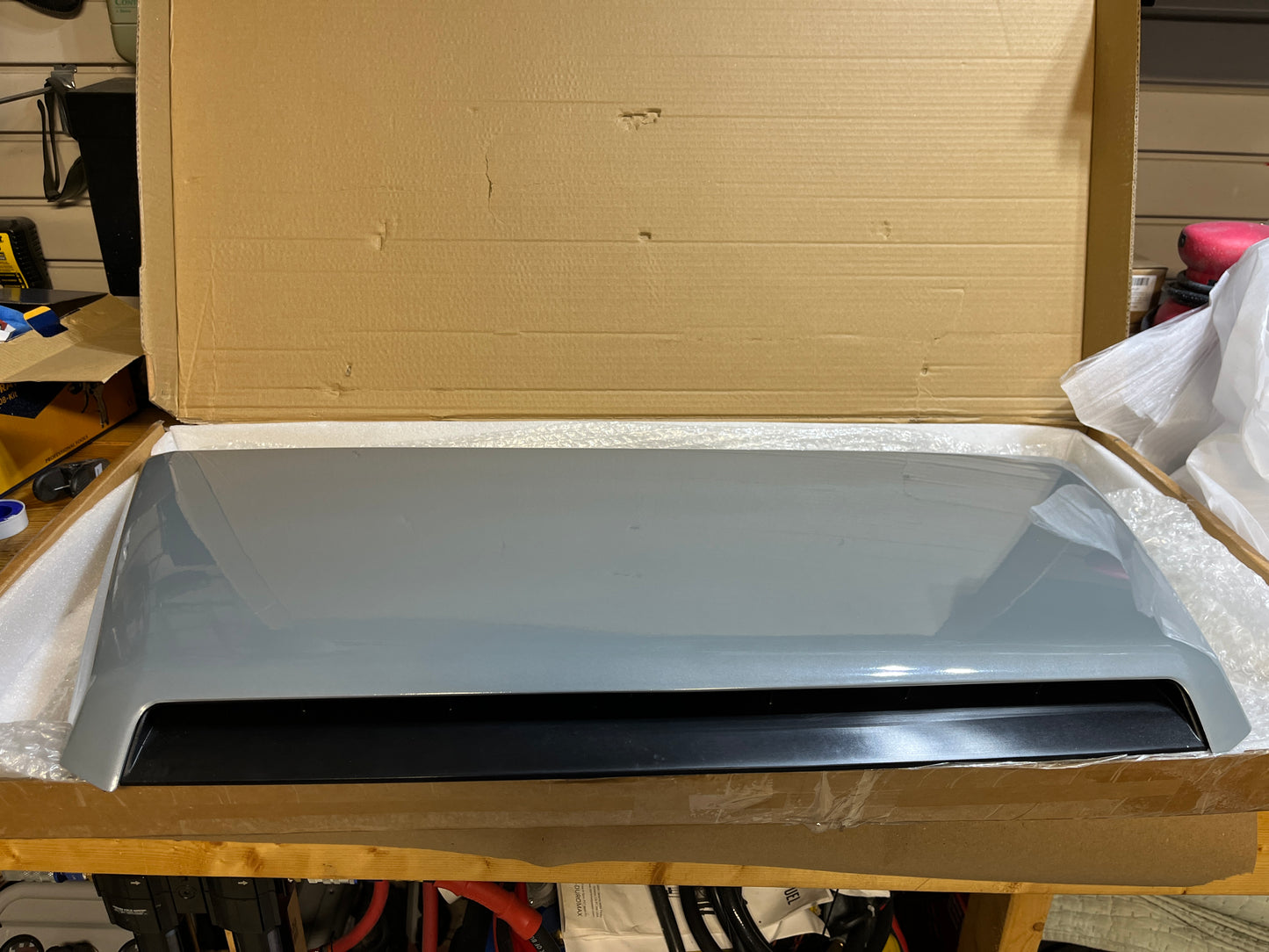 Toyota Tundra Cement Hood Scoop