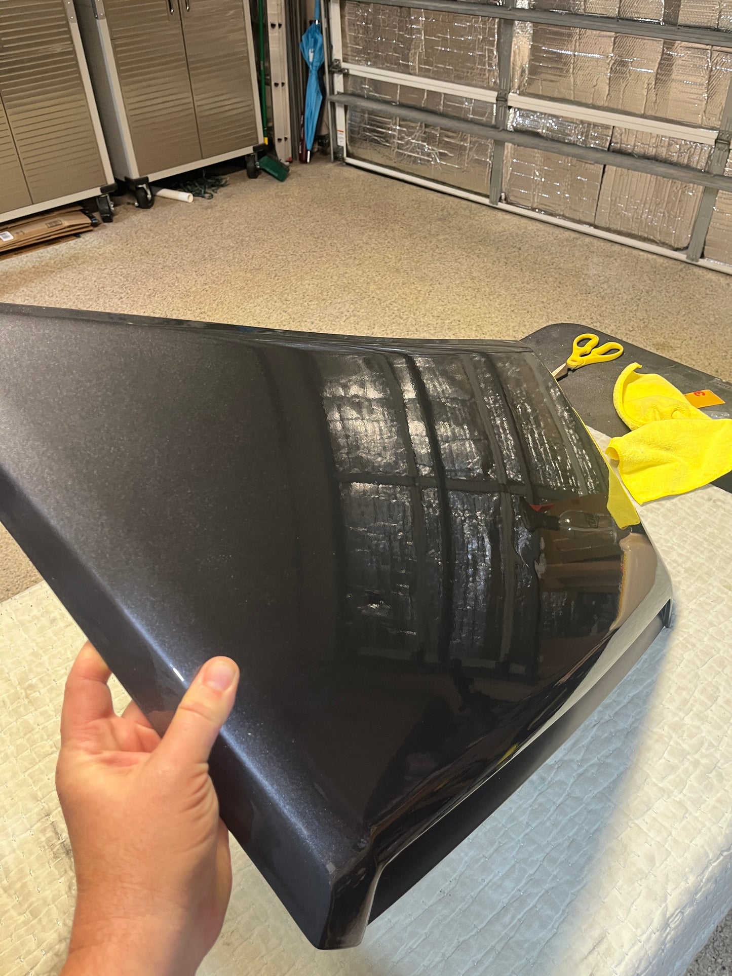 Toyota Tundra Hood Scoop - Magnetic Gray Metallic 1G3 - 2014-2021