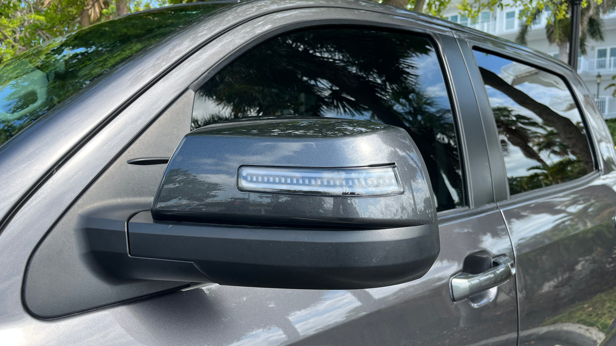Toyota Tundra 2014-2021 Color Matched LED Mirror Caps - Paint On Demand