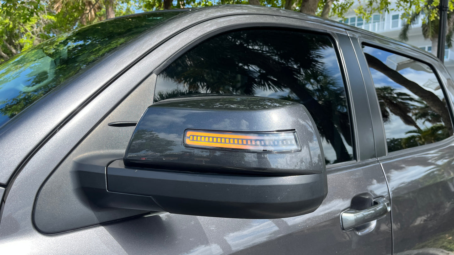 Toyota Tundra Sequential LED Mirror Cap - Magnetic Grey Metallic 1G3 - 2007-2021