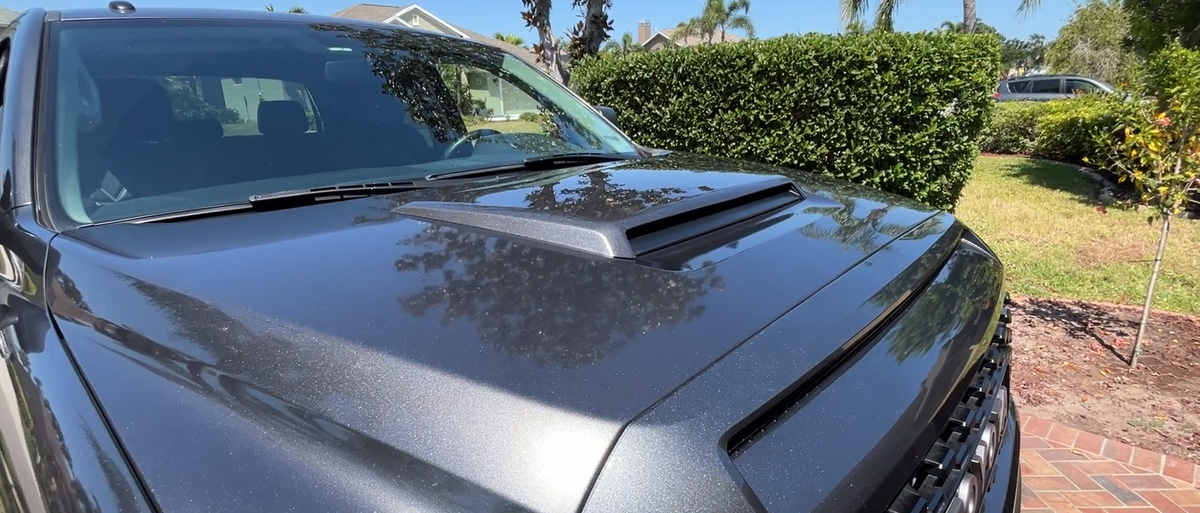 Toyota Tundra Hood Scoop - Magnetic Gray Metallic 1G3 - 2014-2021