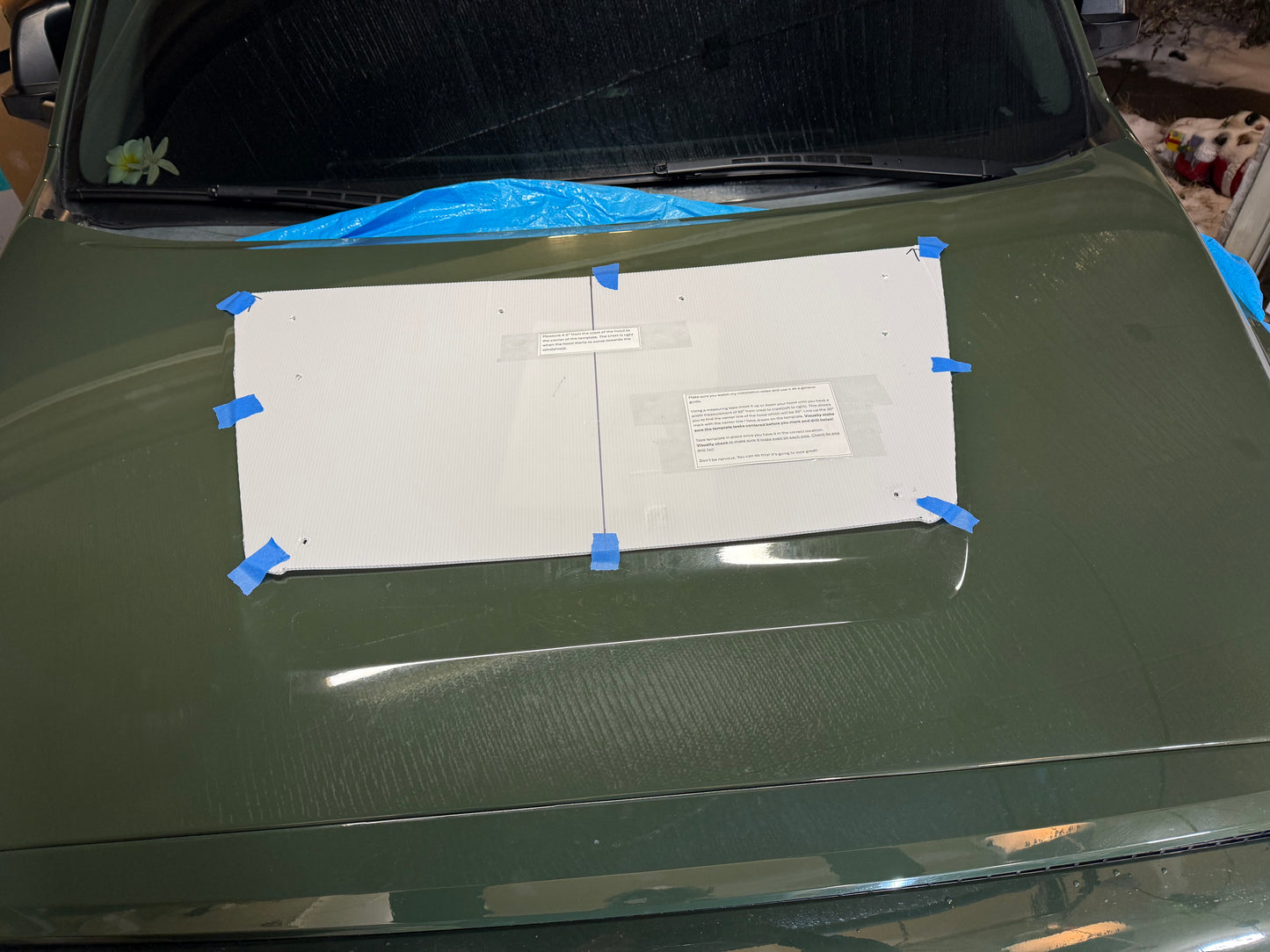 Toyota Tundra Hood Scoop - Army Green 6V7 - 2014-2021