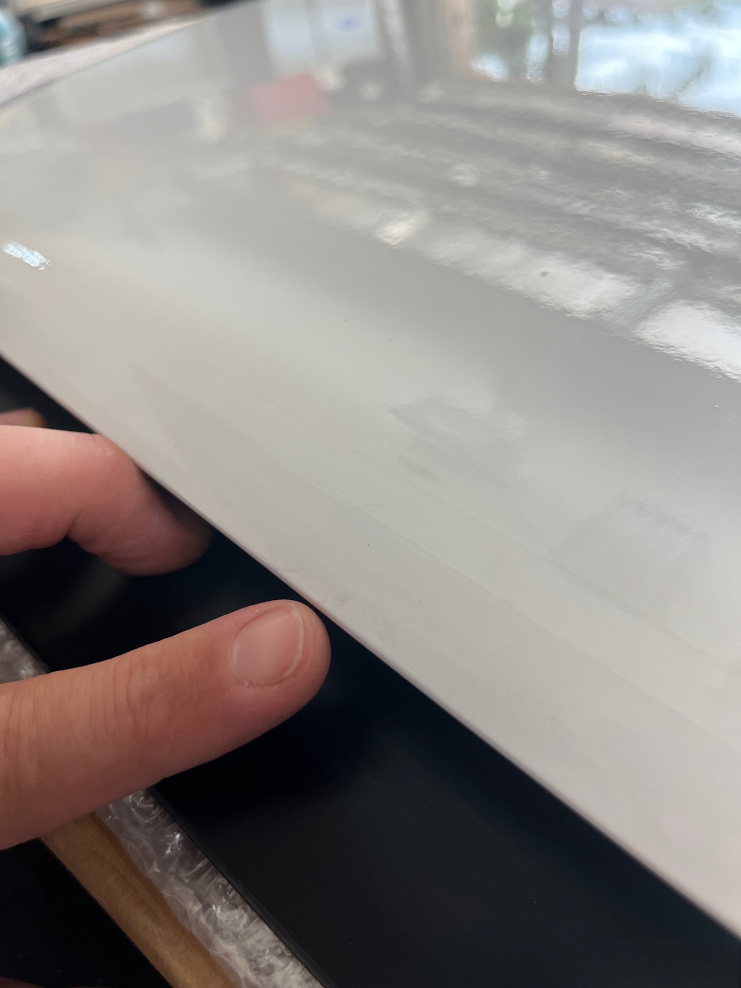 Toyota Tundra Hood Scoop - Super White 040 Blemish - 2014-2021