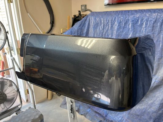 Rear Color Matched Bumper Corners w. OUT Sensor Hole - 2014-2021 - Paint On Demand