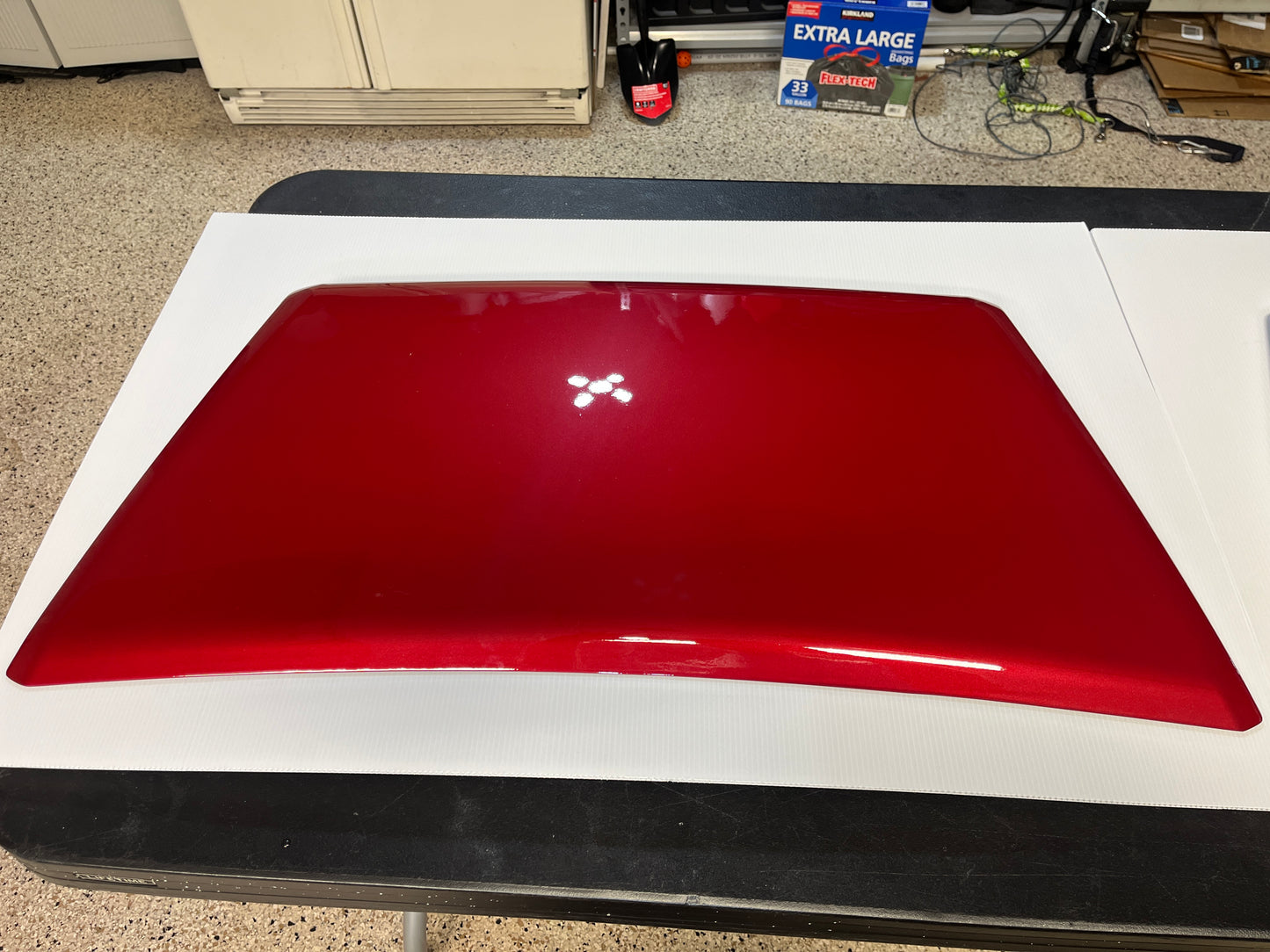 Toyota Tundra Hood Scoop - Barcelona Red 3R3 - 2014-2021