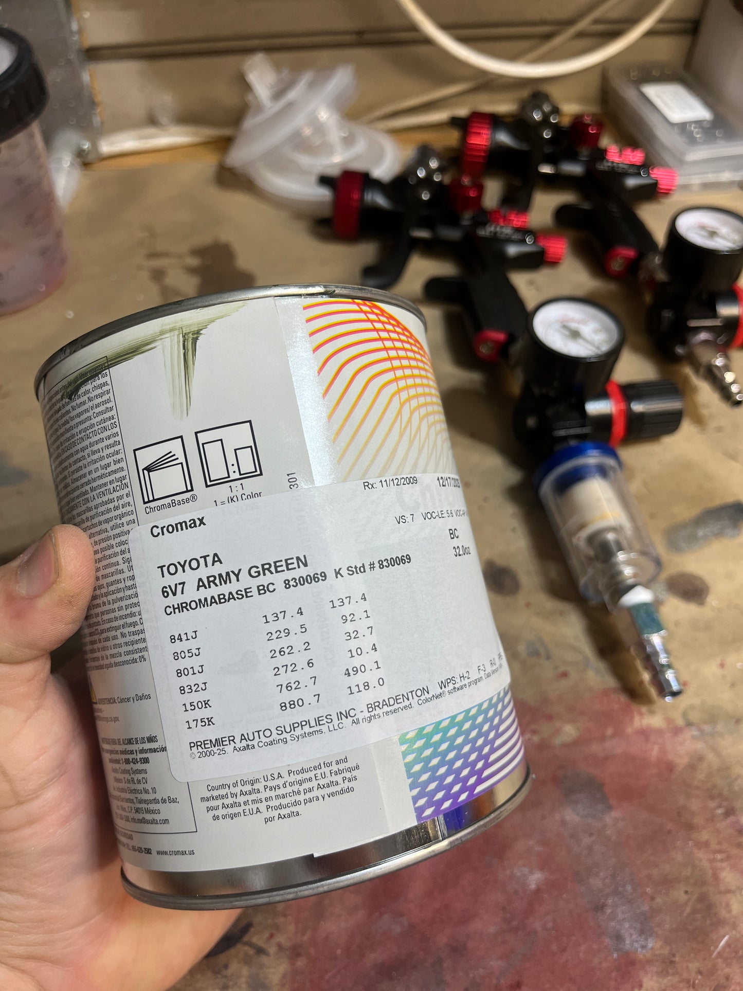 Toyota Tundra Hood Scoop - Army Green 6V7 - 2014-2021