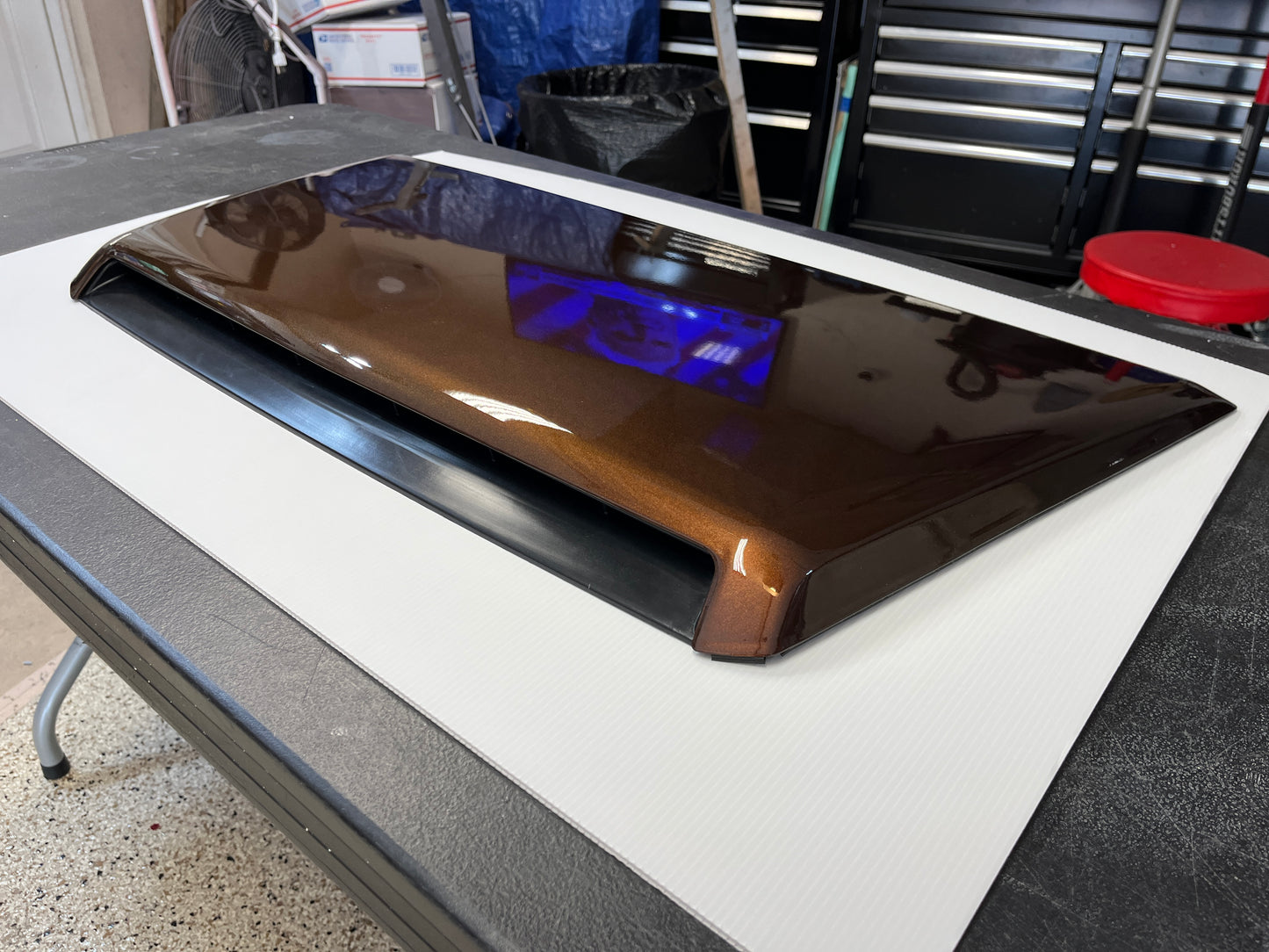 Toyota Tundra Hood Scoop - Sunset Bronze 4U3 - 2014-2021