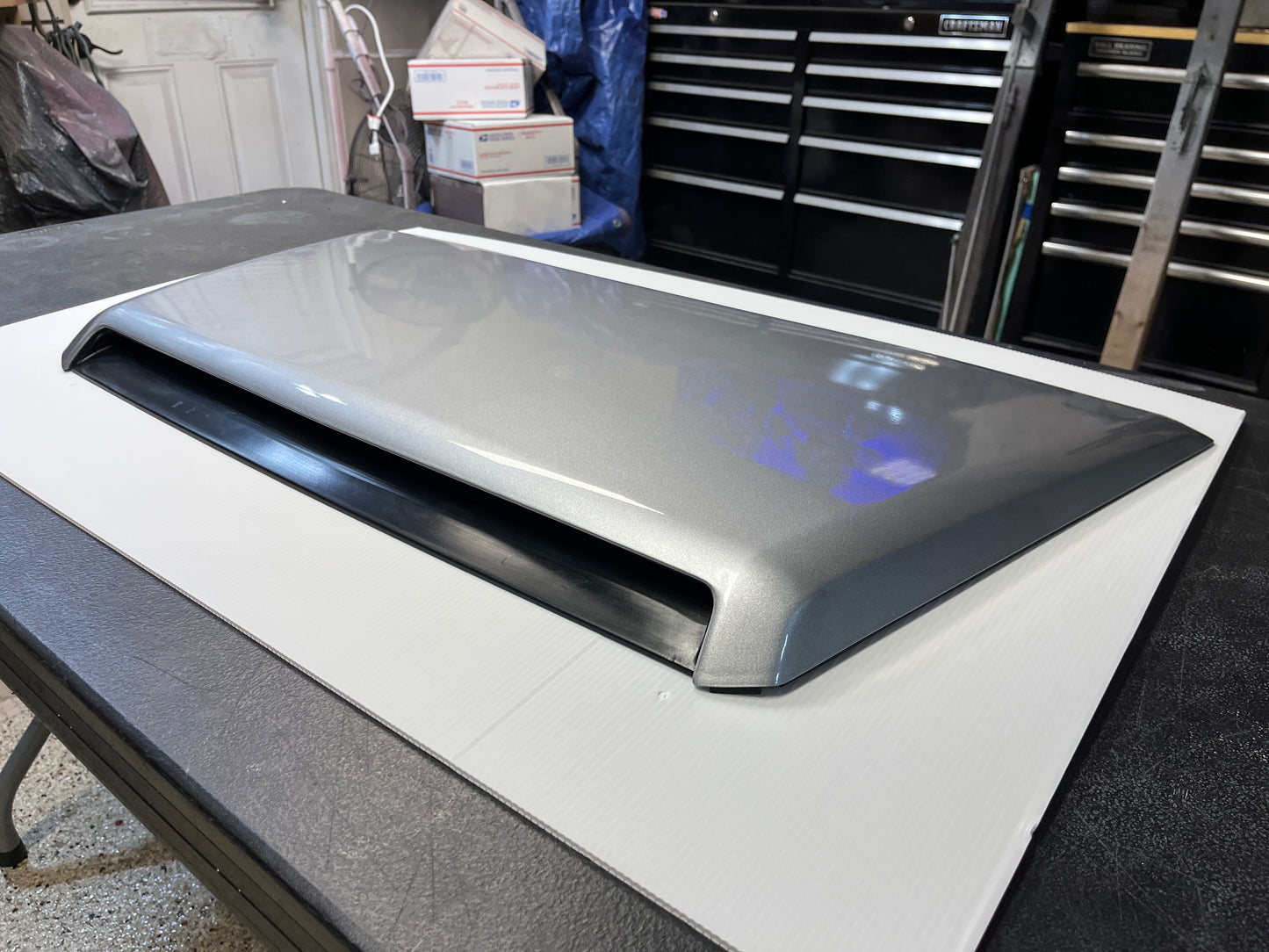 Toyota Tundra Hood Scoop - Silver Sky Metallic 1D6 - 2014-2021