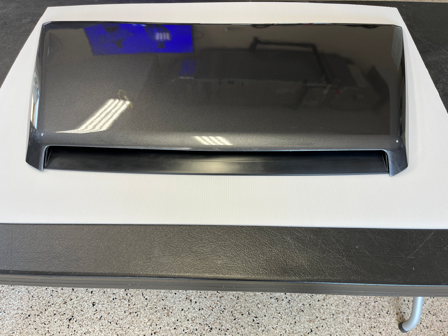 Toyota Tundra Hood Scoop - Magnetic Gray Metallic 1G3 - 2014-2021