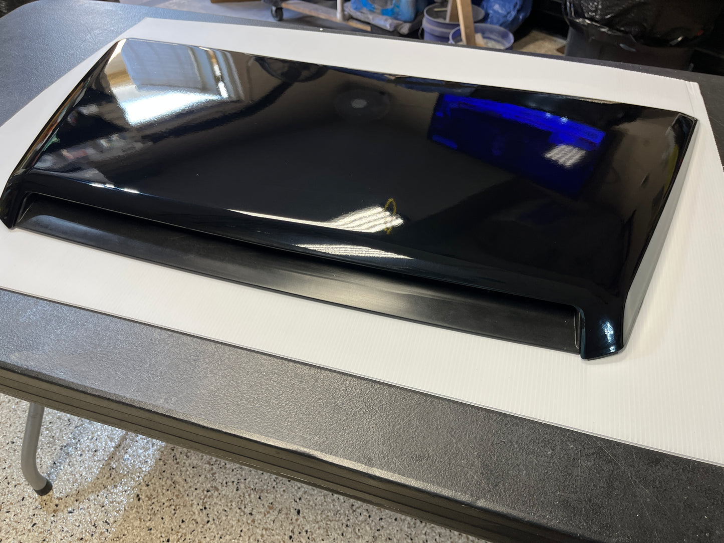 Toyota Tundra Hood Scoop - Midnight/Attitude Black Metallic 218 - 2014-2021