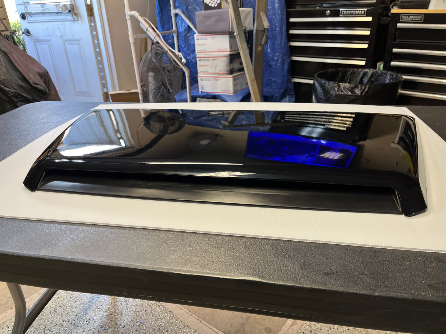 Toyota Tundra Hood Scoop - Midnight/Attitude Black Metallic 218 - 2014-2021