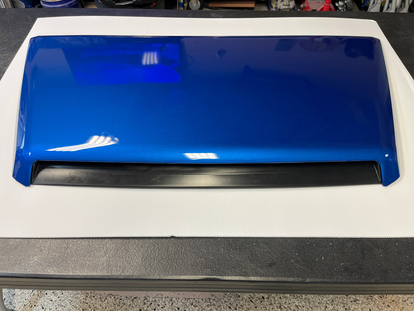 Toyota Tundra Hood Scoop - Blazing Blue 8T0 - 2014-2021