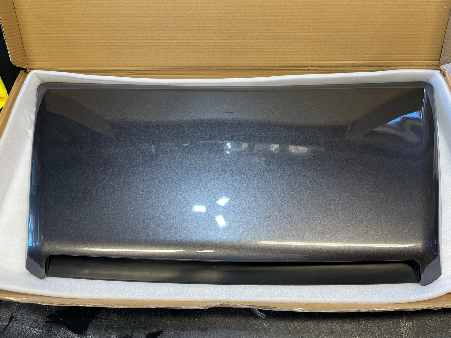 Toyota Tundra Hood Scoop - Magnetic Grey Metallic 1G3 Blemish - 2014-2021