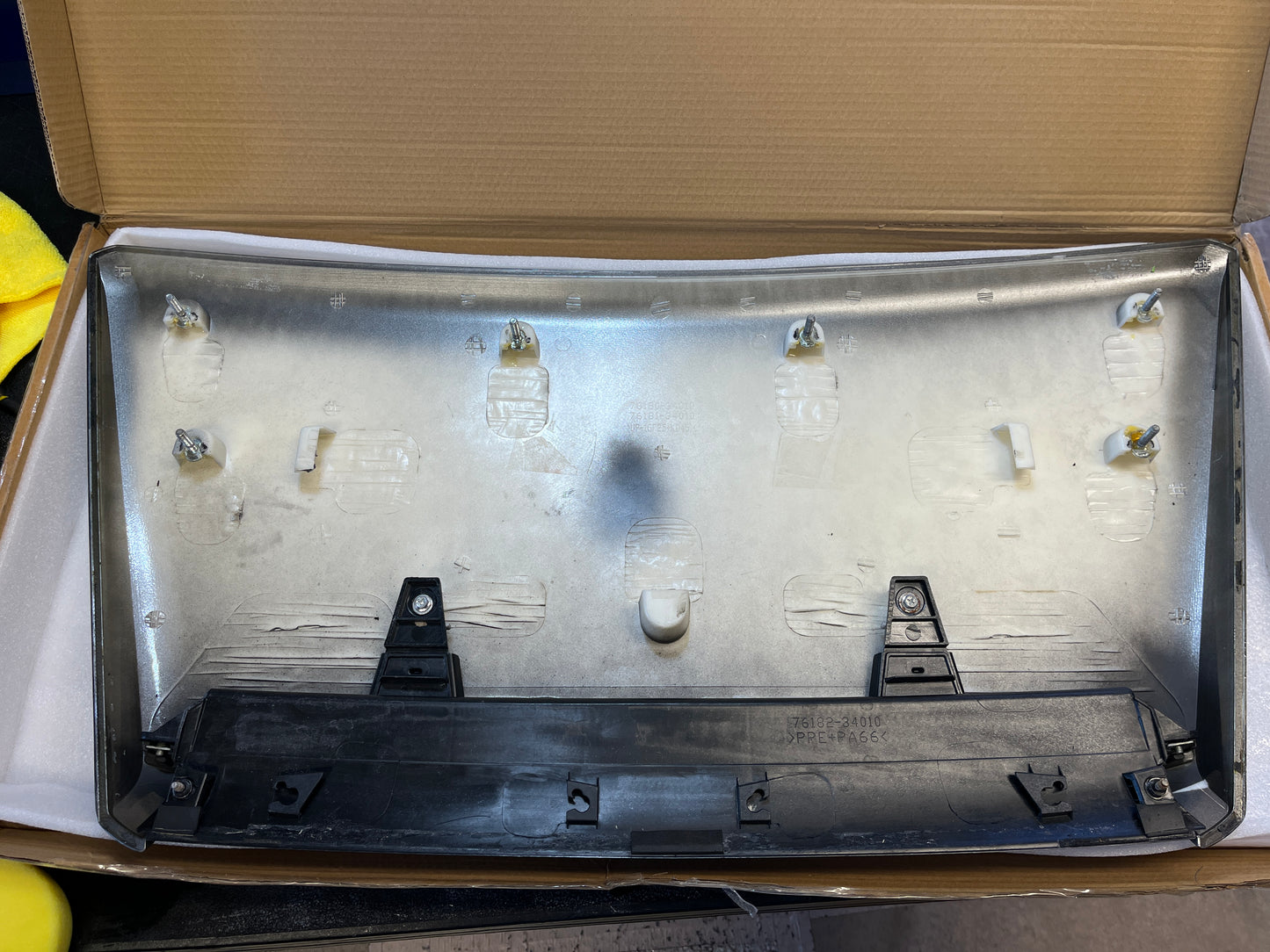 Toyota Tundra Hood Scoop - Magnetic Grey Metallic 1G3 Blemish - 2014-2021