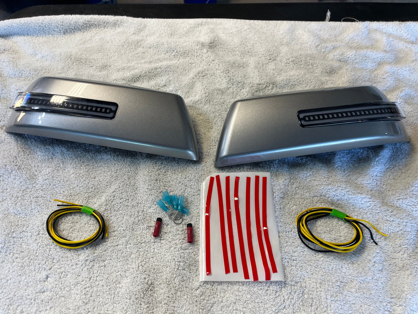 Toyota Tundra 2014-2021 Color Matched LED Mirror Caps - Paint On Demand