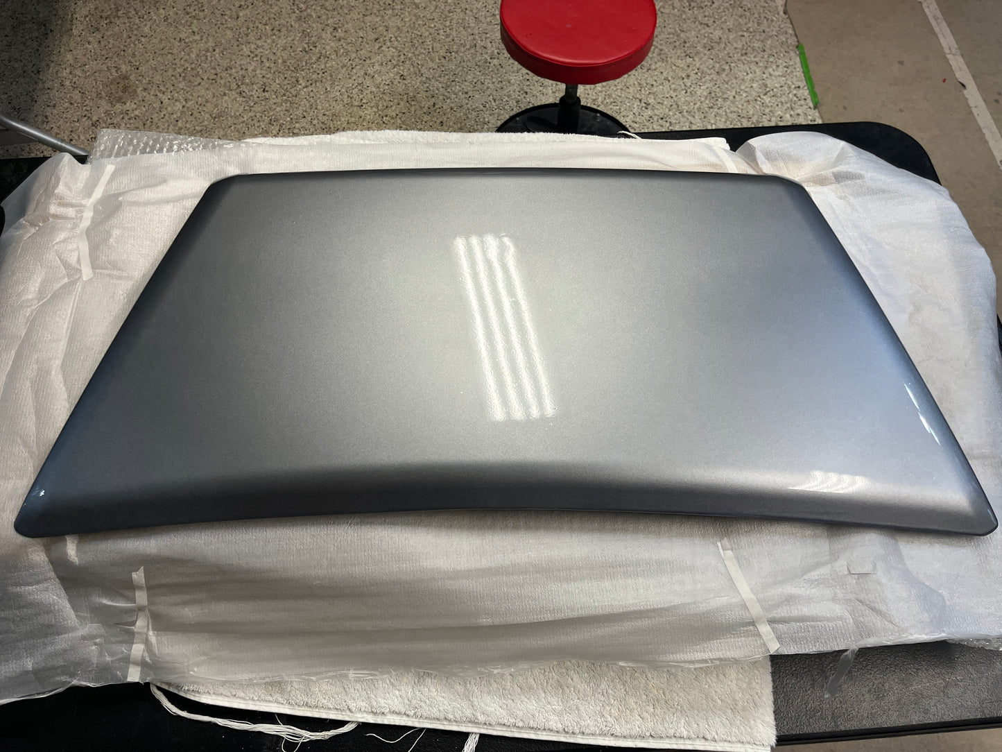 Toyota Tundra Hood Scoop - Silver Sky Metallic 1D6 Blemish - 2014-2021