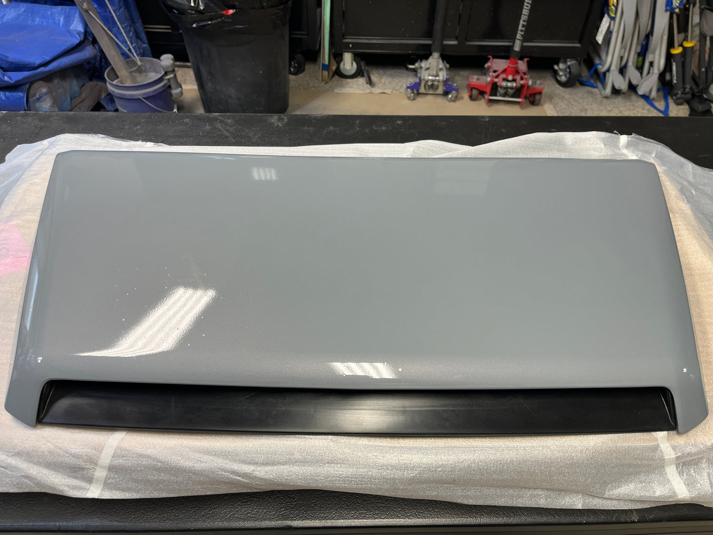 Toyota Tundra Hood Scoop - Cement 1H5 Blemish - 2014-2021