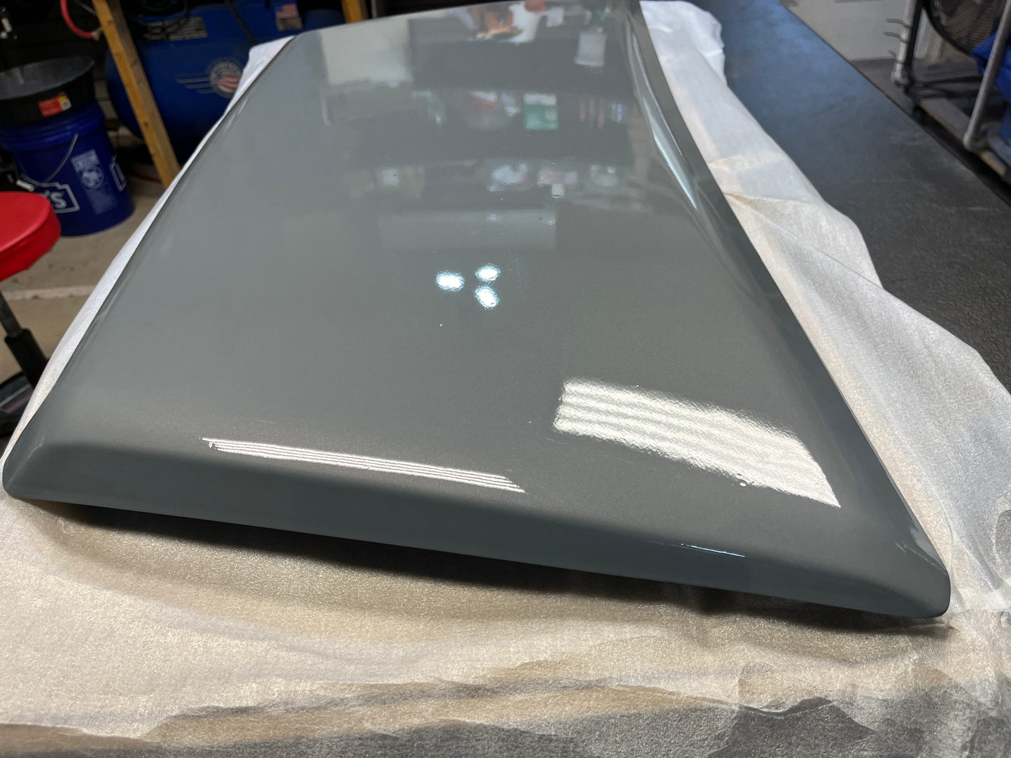Toyota Tundra Hood Scoop - Cement 1H5 Blemish - 2014-2021