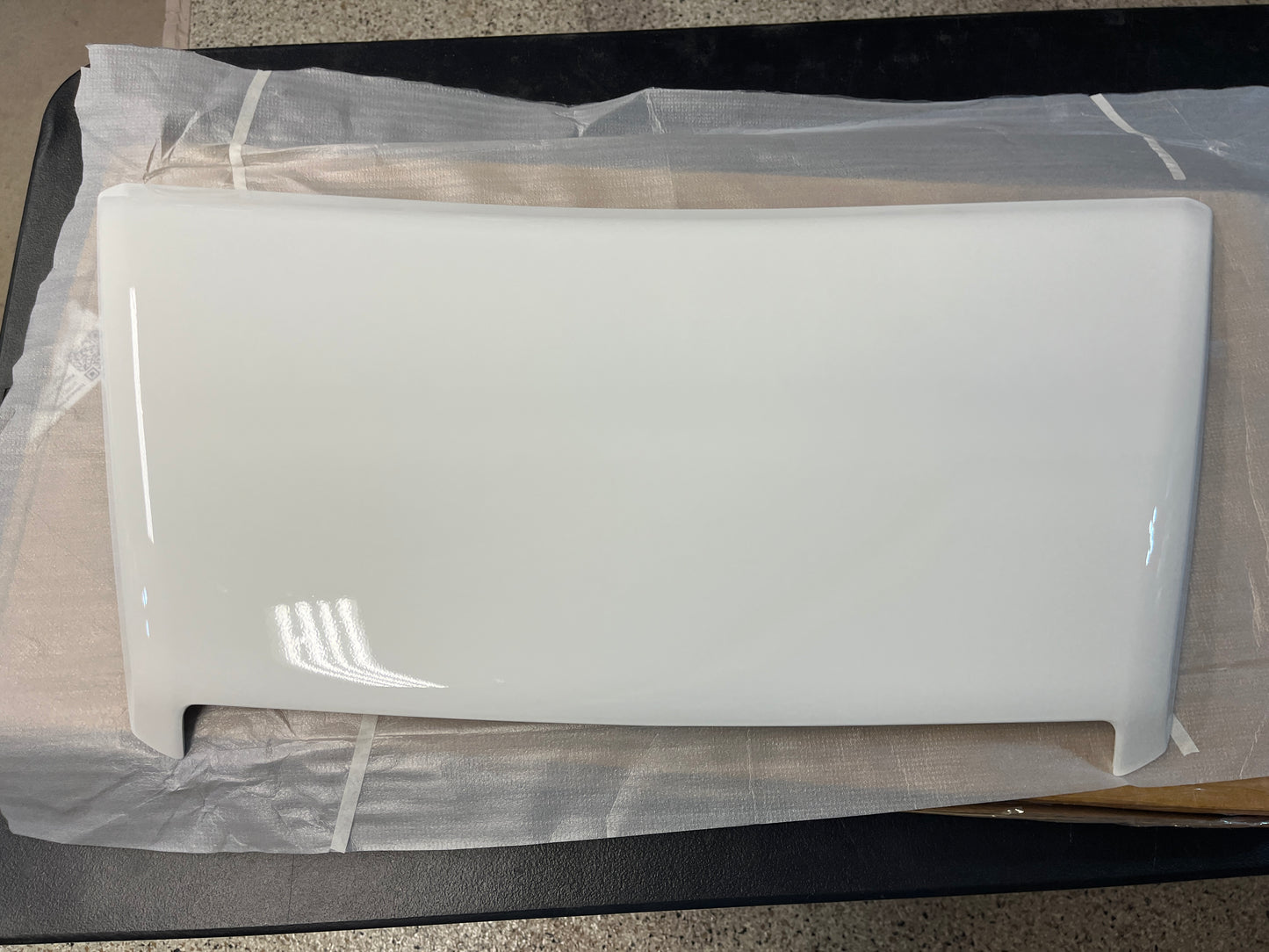 Toyota Tundra Hood Scoop - Super White 040 Blemish - 2014-2021
