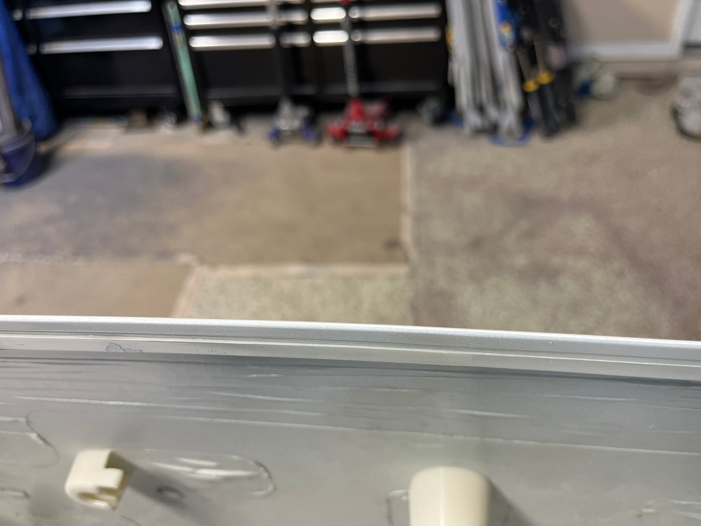 Toyota Tundra Hood Scoop - Super White 040 Blemish - 2014-2021