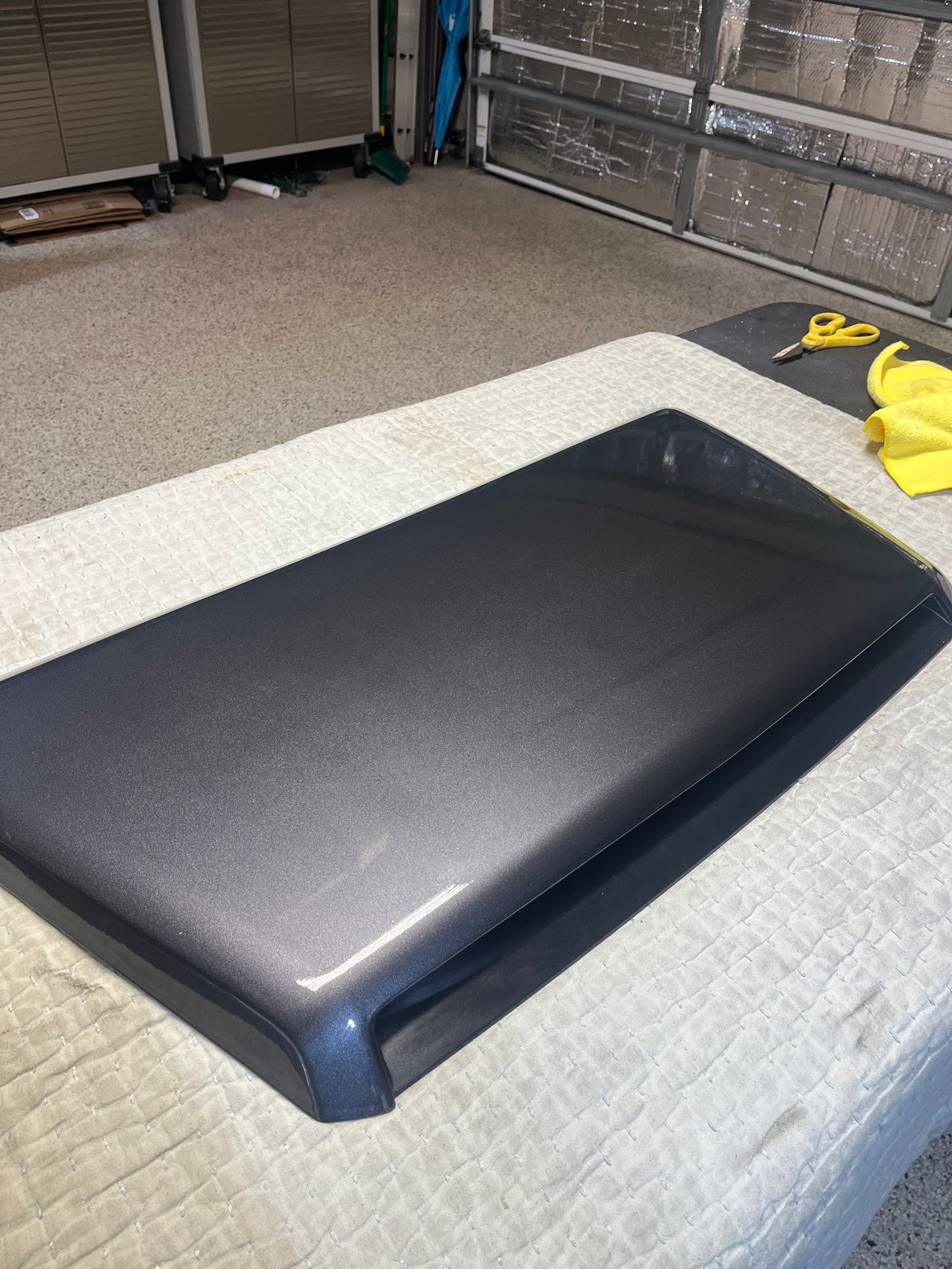 Toyota Tundra Hood Scoop - Magnetic Gray Metallic 1G3 - 2014-2021