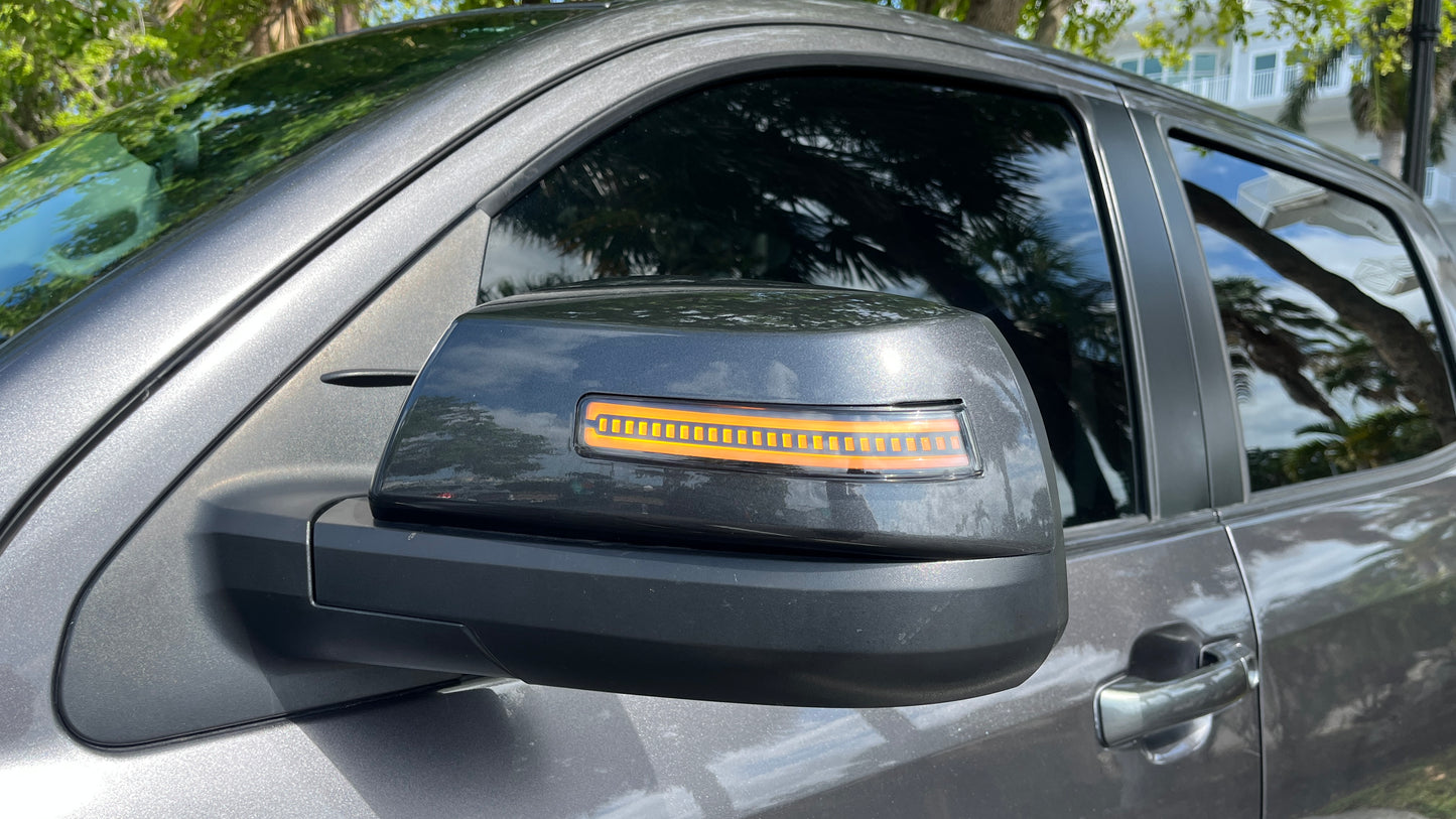 Toyota Tundra Sequential LED Mirror Cap - Magnetic Grey Metallic 1G3 - 2007-2021