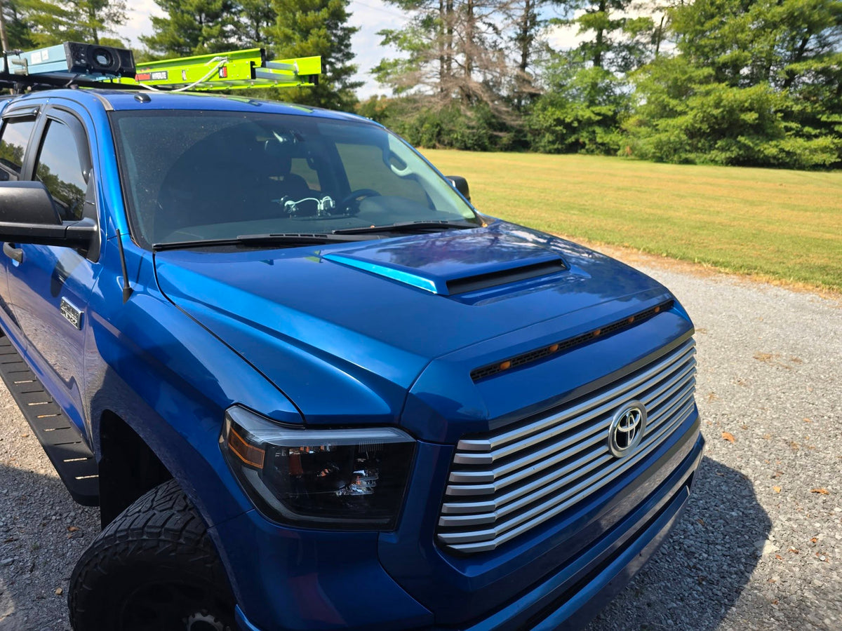 Toyota Tundra Hood Scoop - Blazing Blue 8T0 - 2014-2021