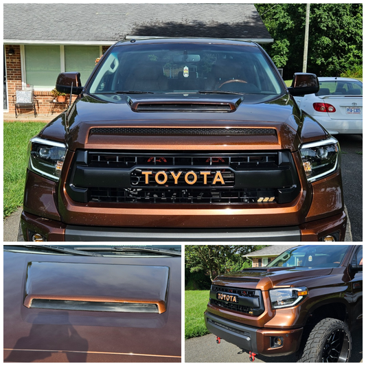 Toyota Tundra Hood Scoop - Sunset Bronze 4U3 - 2014-2021