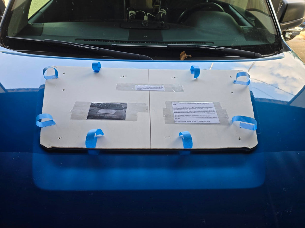 Toyota Tundra Hood Scoop - Blazing Blue 8T0 - 2014-2021